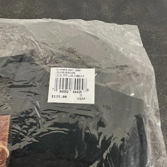 Mitchell & Ness Los Angeles Raiders Bo Jackson #34 Black 1988 legacy Jersey M - Picture 2 of 4